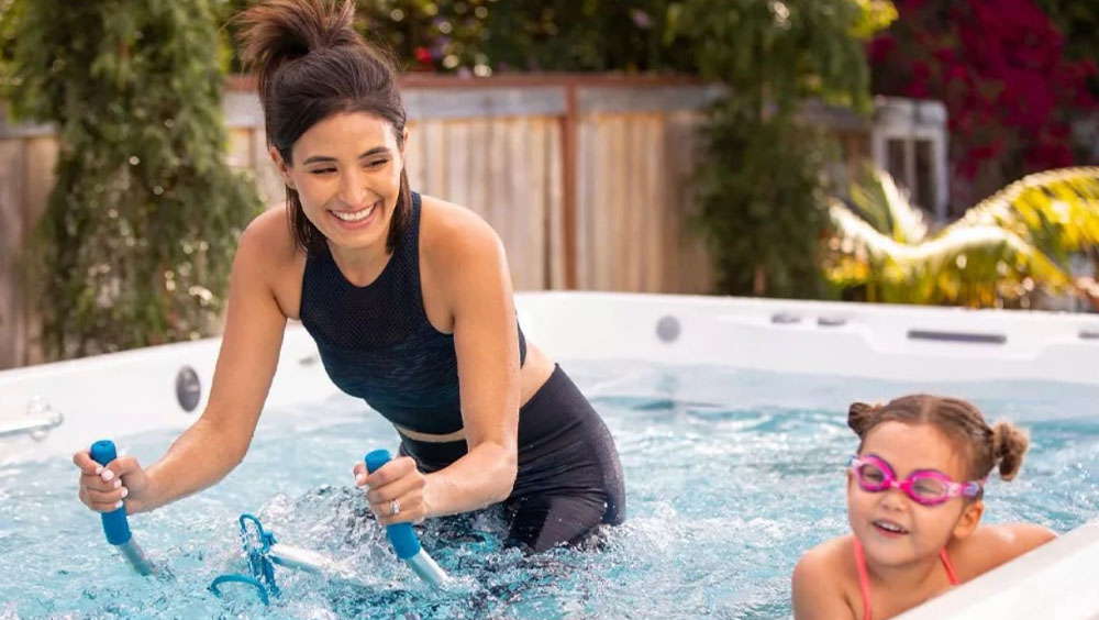 swim spa accessories