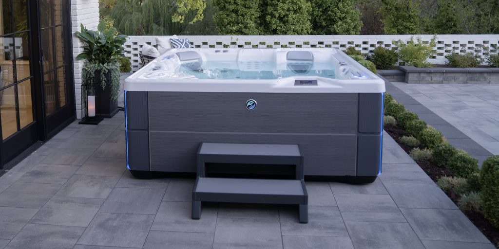 hot spring highlife aria alpinewhite charcoal spa with steps cspot 2024